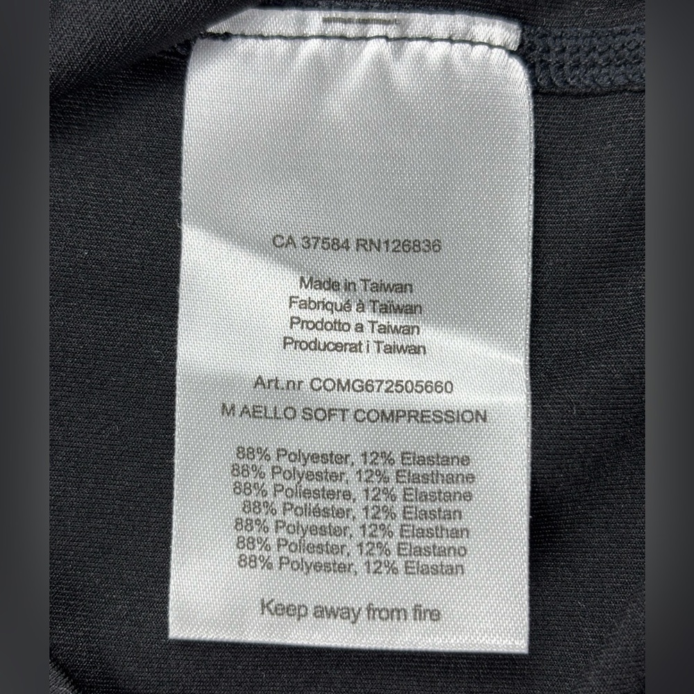 J. Lindeberg | Aello Compression Top | Black | Like New!! - Picture 5 of 5